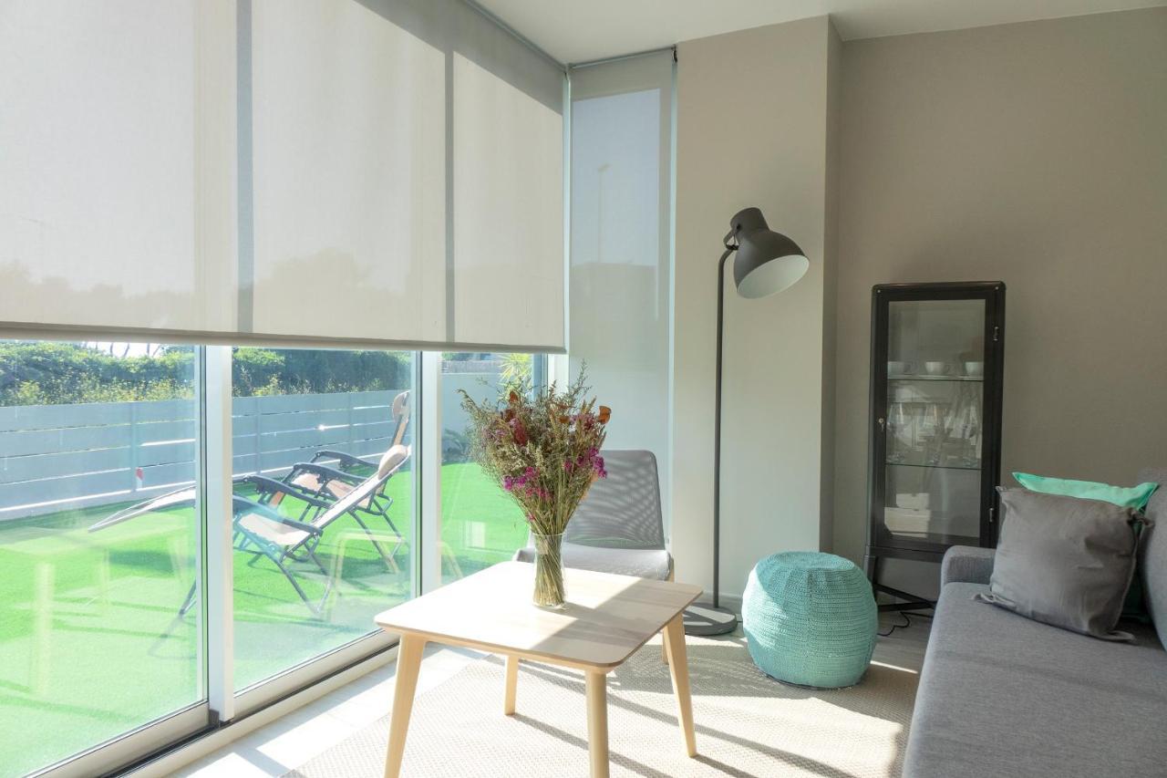 Apartamentos Dunas De Samil Vigo Bagian luar foto