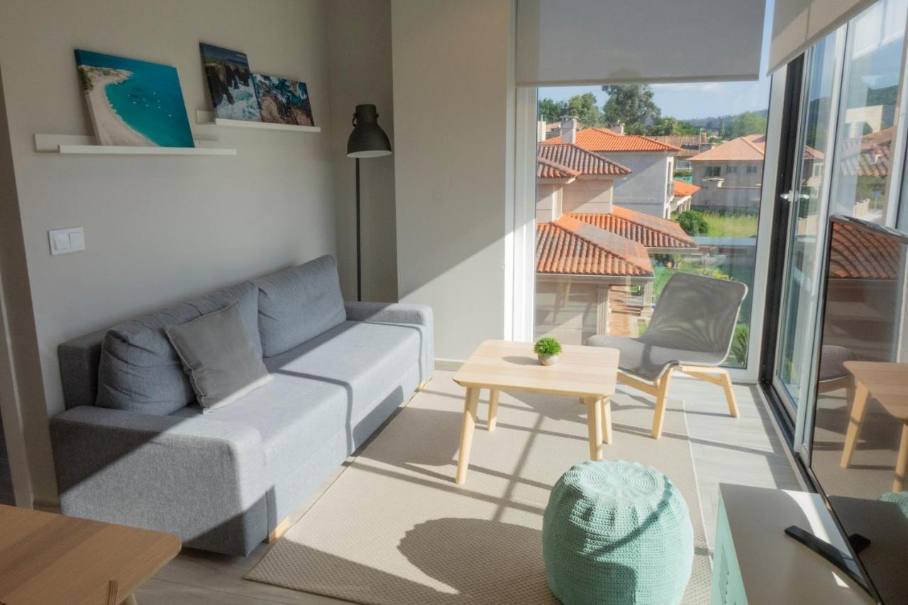 Apartamentos Dunas De Samil Vigo Bagian luar foto